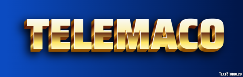 Telemaco Effetto testo
