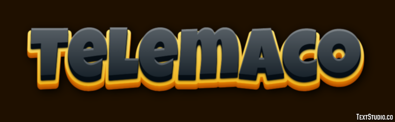 Telemaco Efeito de texto