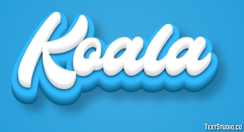 Koala Efecto de texto