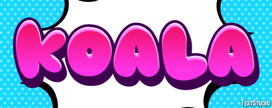 Koala Efecto de Texto