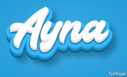 Ayna Text Effect