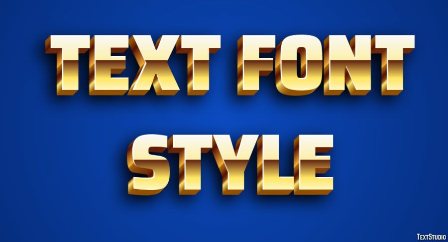 Text Font Style Efekt tekstowy