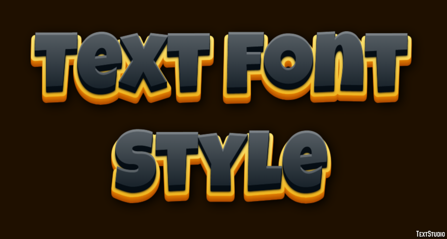 Text Font Style Efekt tekstowy