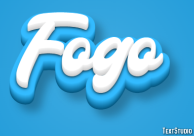 Fogo Effetto testo