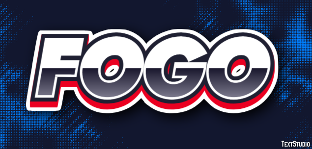 Fogo Effetto testo