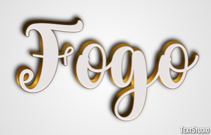 Fogo Effet de Texte