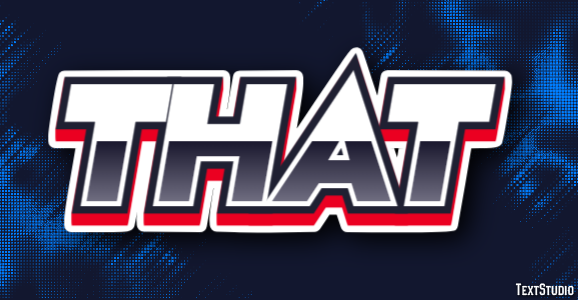 That Text Effect