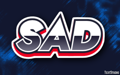 Sad Text Effect