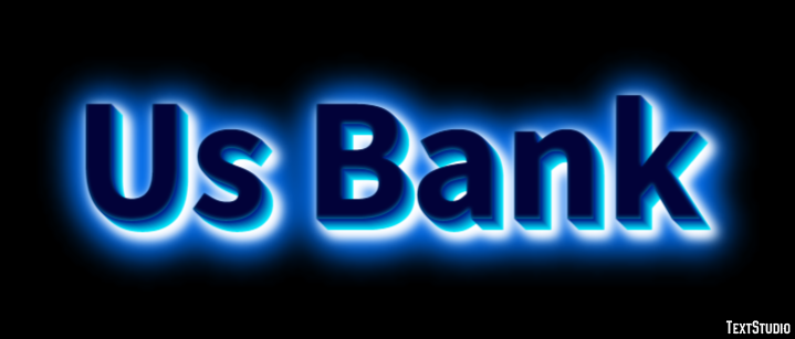 Us Bank Efekt tekstowy