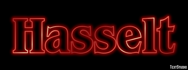 Hasselt Effetto testo
