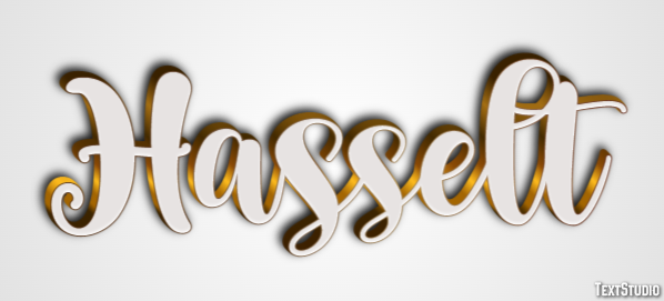 Hasselt Efekt tekstowy