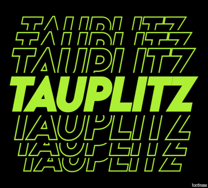 Tauplitz Efeito de texto