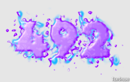 492 Text Effect