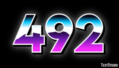 492 Text Effect