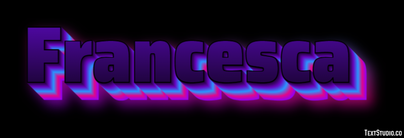 Francesca Texteffekt