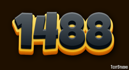 1488 テキスト効果