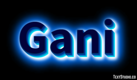 Gani Effetto testo