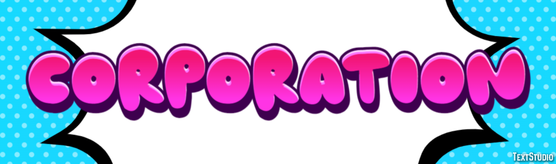 Corporation Text Effect