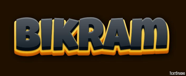 Bikram Text effect
