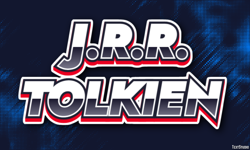 J.R.R. Tolkien Text Effect