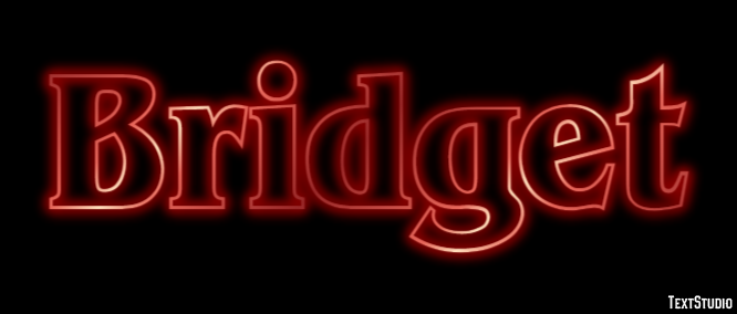 Bridget Efecto de Texto