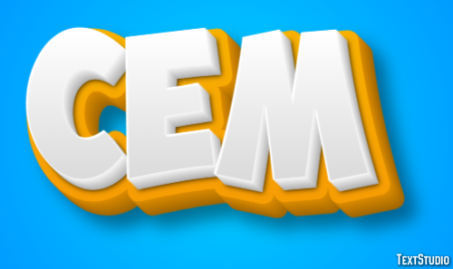 Cem Text effect