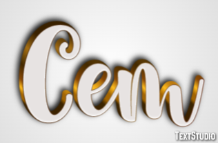 Cem Text effect