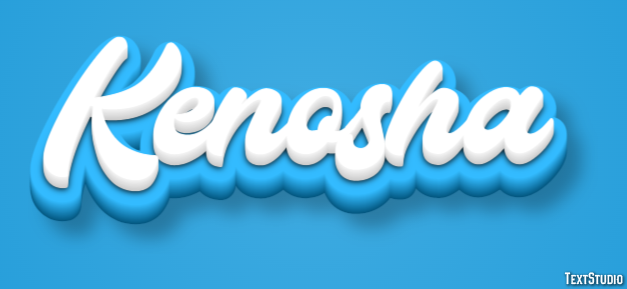 Kenosha Effetto testo