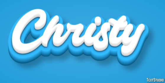 Christy Text Effect