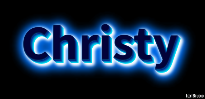 Christy Tekst Effect