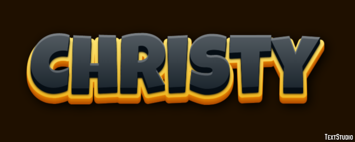Christy Texteffekt