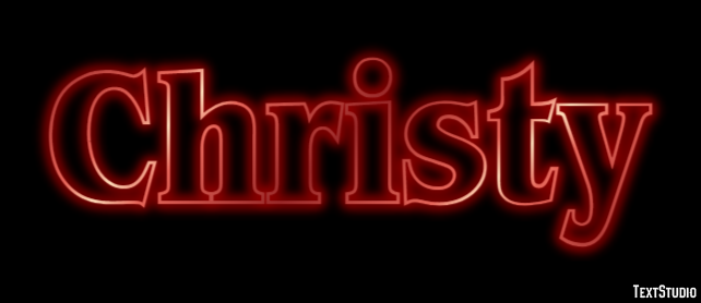 Christy Text Effect