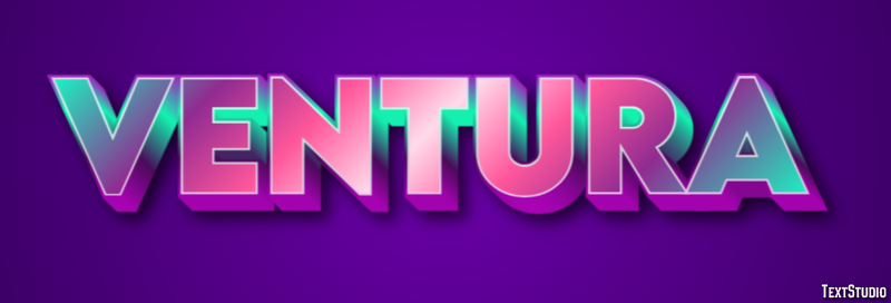 Ventura Efecto de Texto