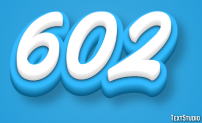 602 Text Effect