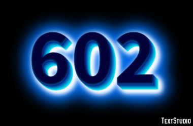 602 Text Effect