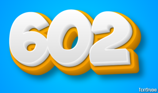 602 Text Effect