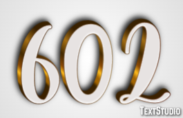 602 Text Effect