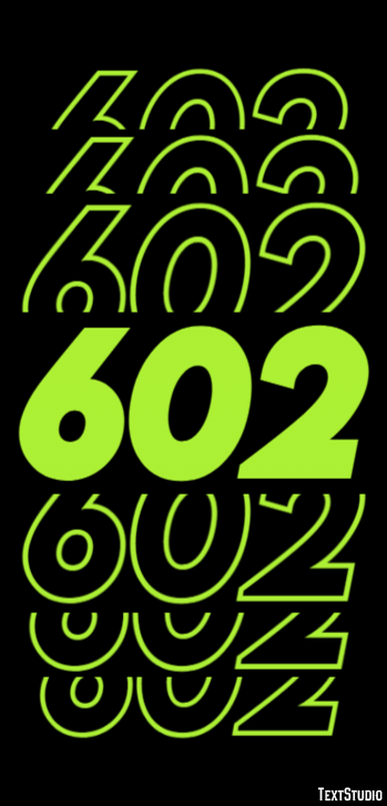 602 Text Effect