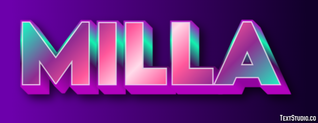 Milla Text Effect