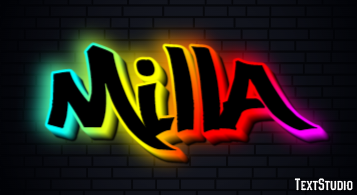 Milla Effetto testo