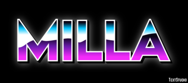 Milla Effetto testo