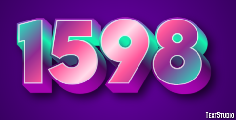 1598 Texteffekt