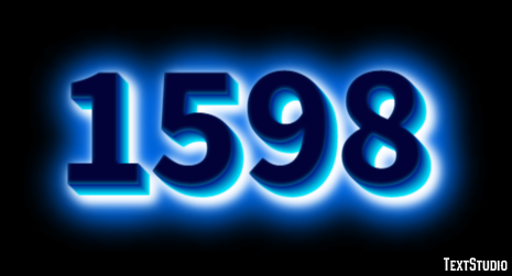 1598 Texteffekt