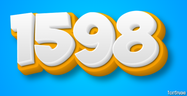 1598 Texteffekt