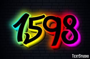 1598 Texteffekt