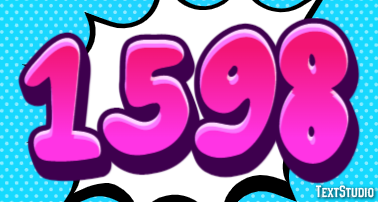 1598 Texteffekt