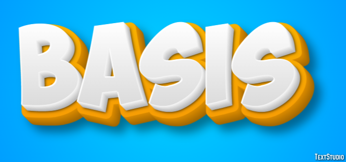 Basis Text Effect