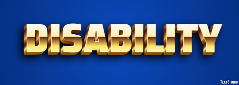Disability Effetto testo