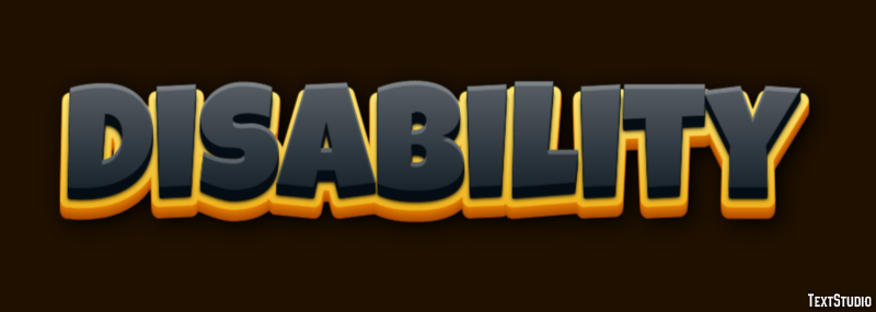 Disability Effetto testo