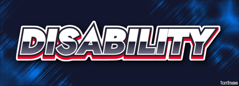 Disability Efecto de Texto